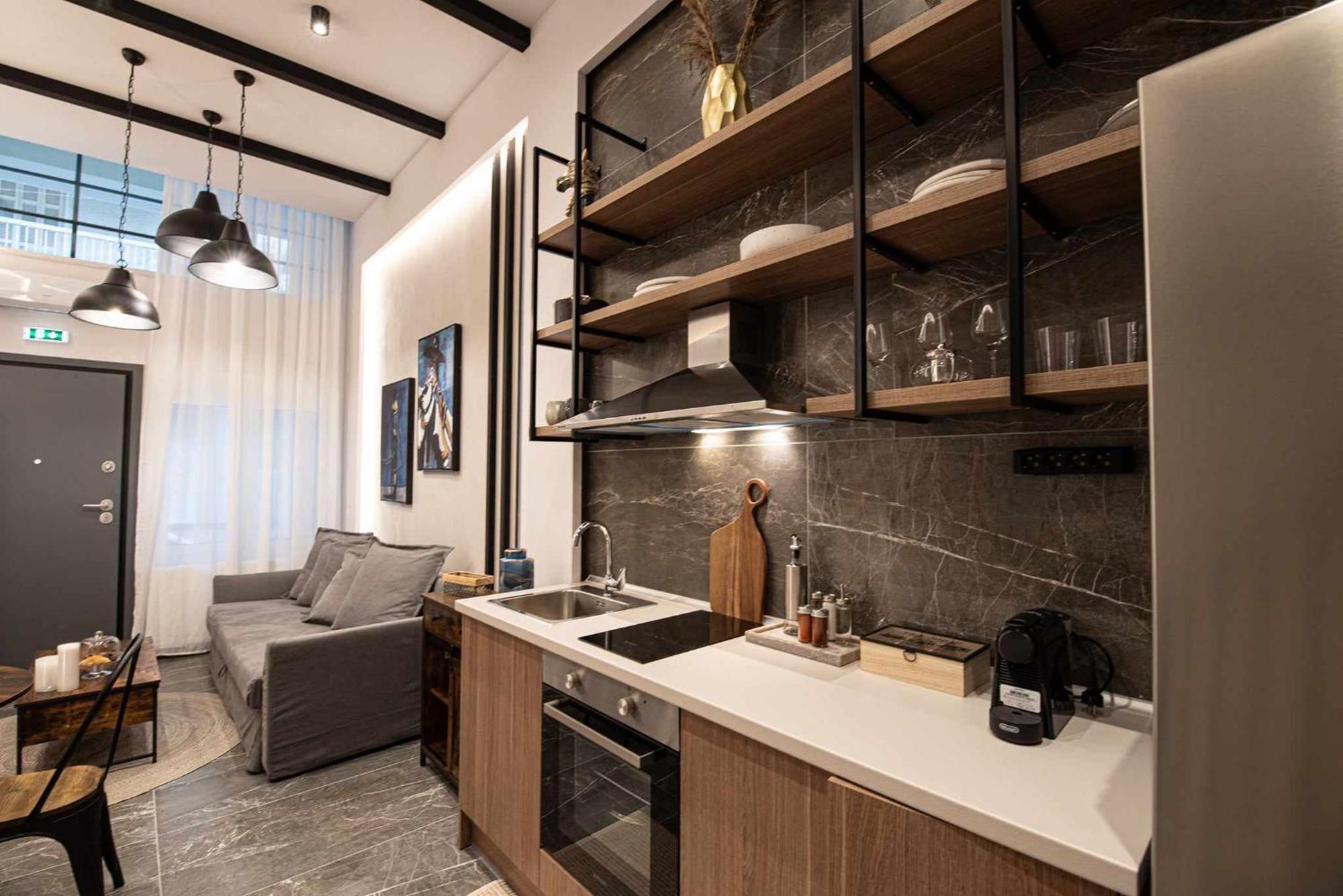Ferienwohnung Namaste Lofts Near Seaside Thessaloniki Exterior foto