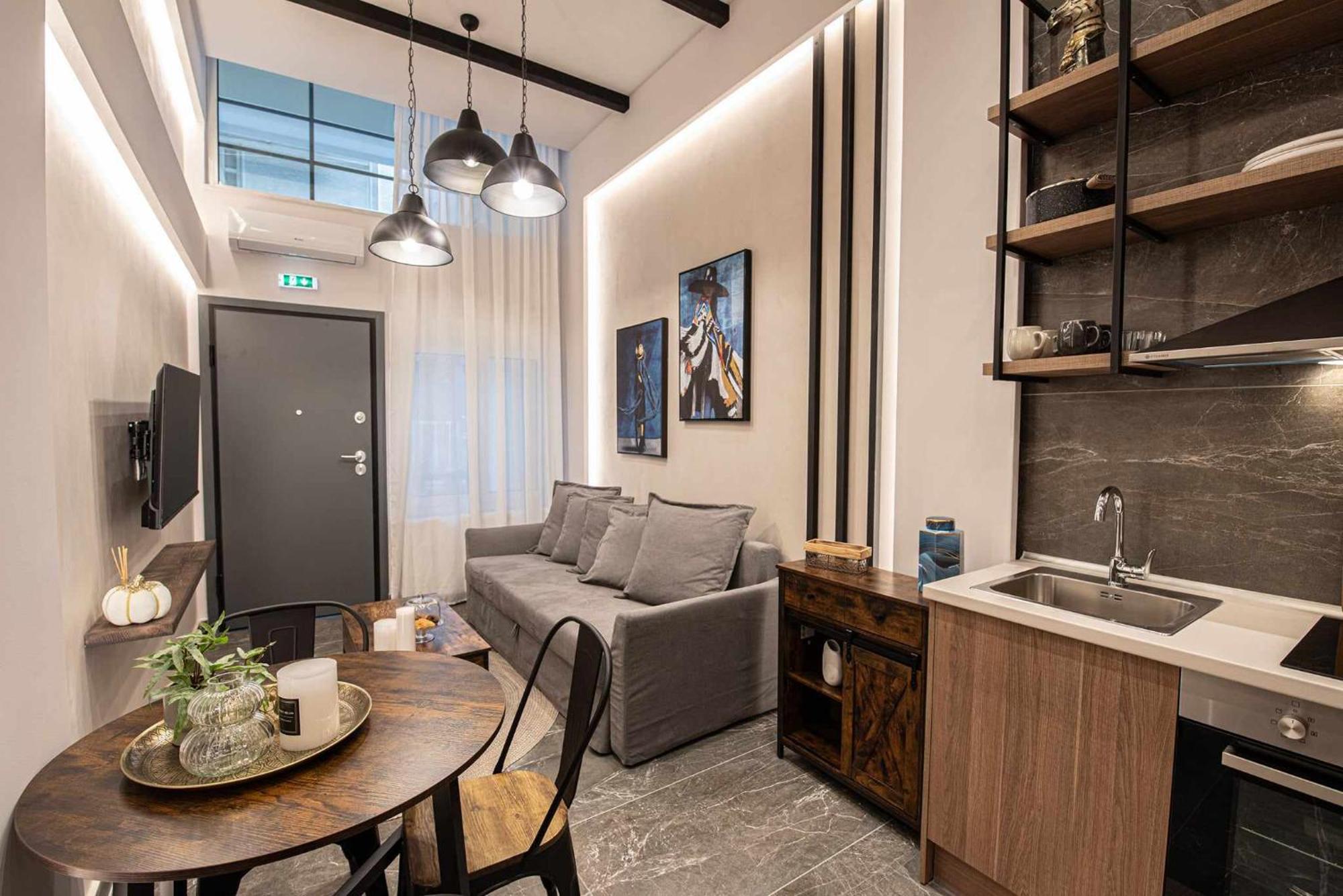 Ferienwohnung Namaste Lofts Near Seaside Thessaloniki Exterior foto