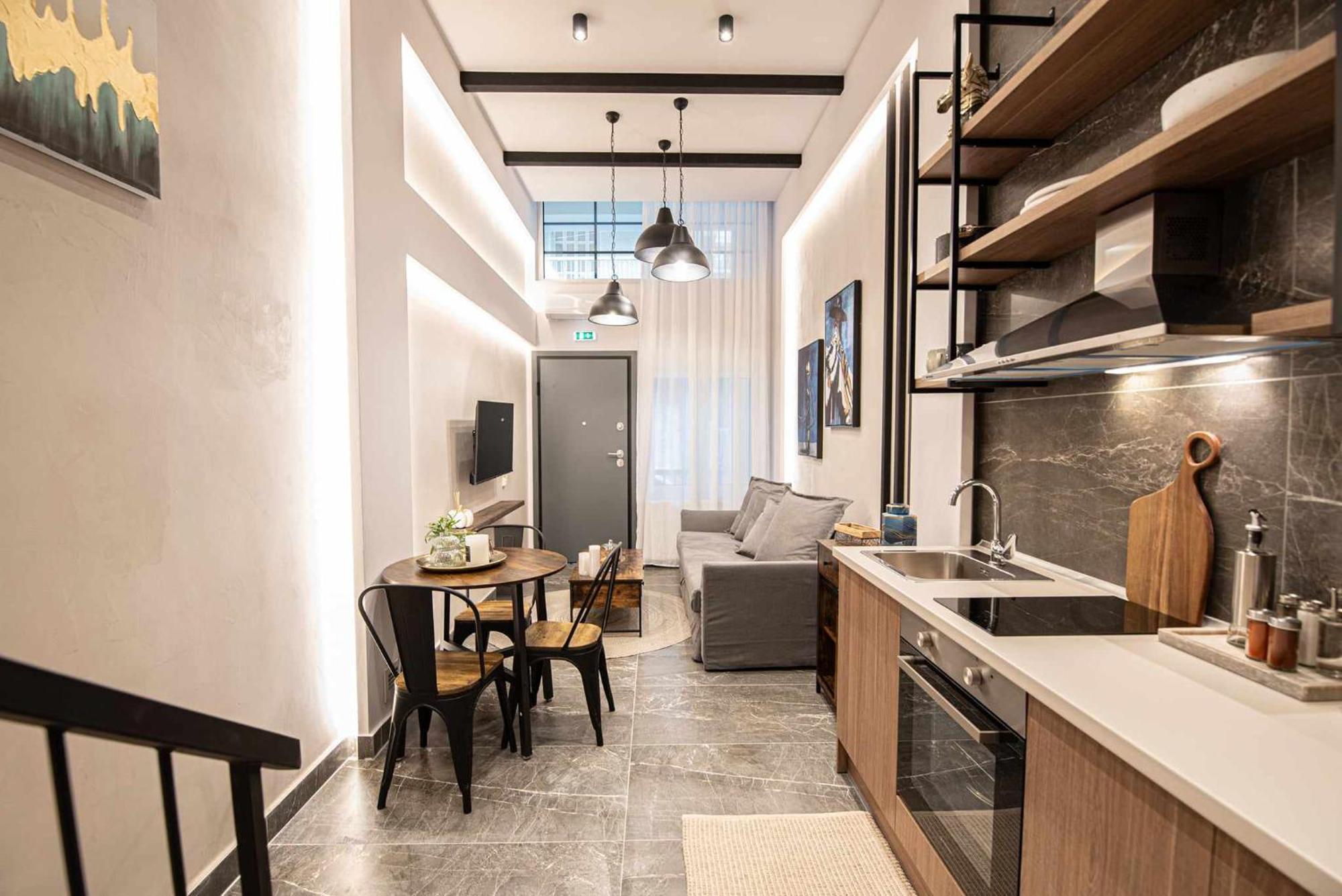 Ferienwohnung Namaste Lofts Near Seaside Thessaloniki Exterior foto