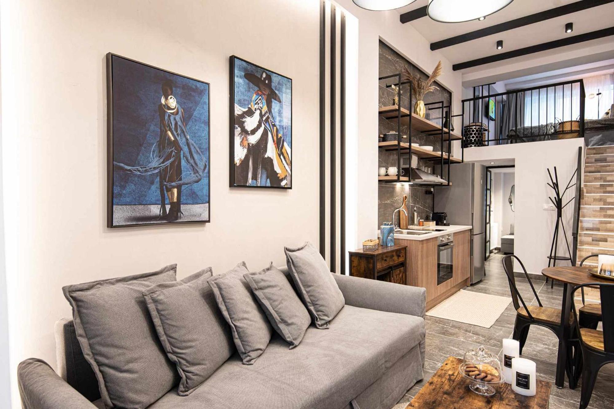 Ferienwohnung Namaste Lofts Near Seaside Thessaloniki Exterior foto